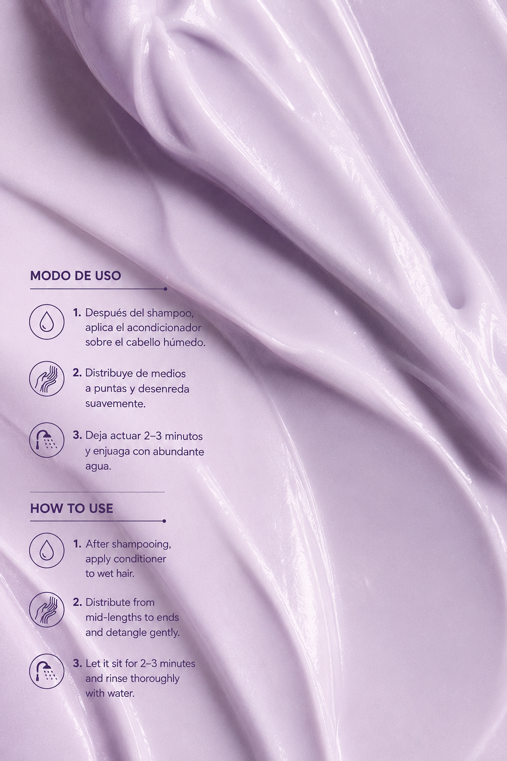 CONDITIONER WITH ONION EXTRACT AND KERATIN