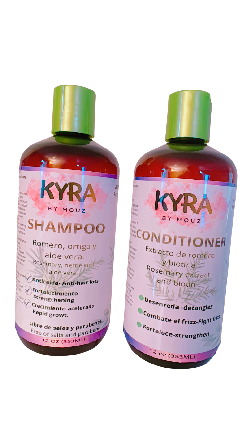 ROSEMARY AND OTHER HERBS SHAMPOO AND  CONDITIONER KIT