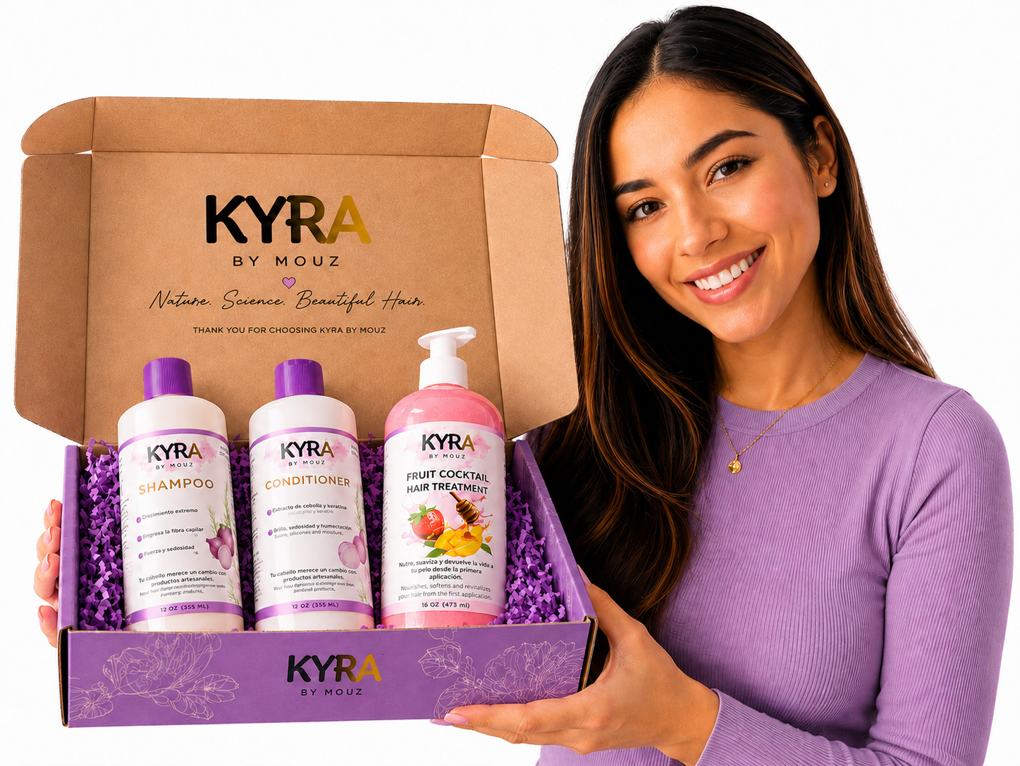ONION AND FRUIT MIX SHAMPOO AND CONDITIONER KIT