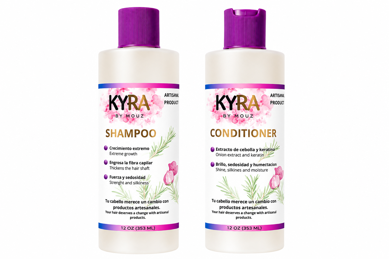 ONION EXTRACT SHAMPOO AND CONDITIONER KIT