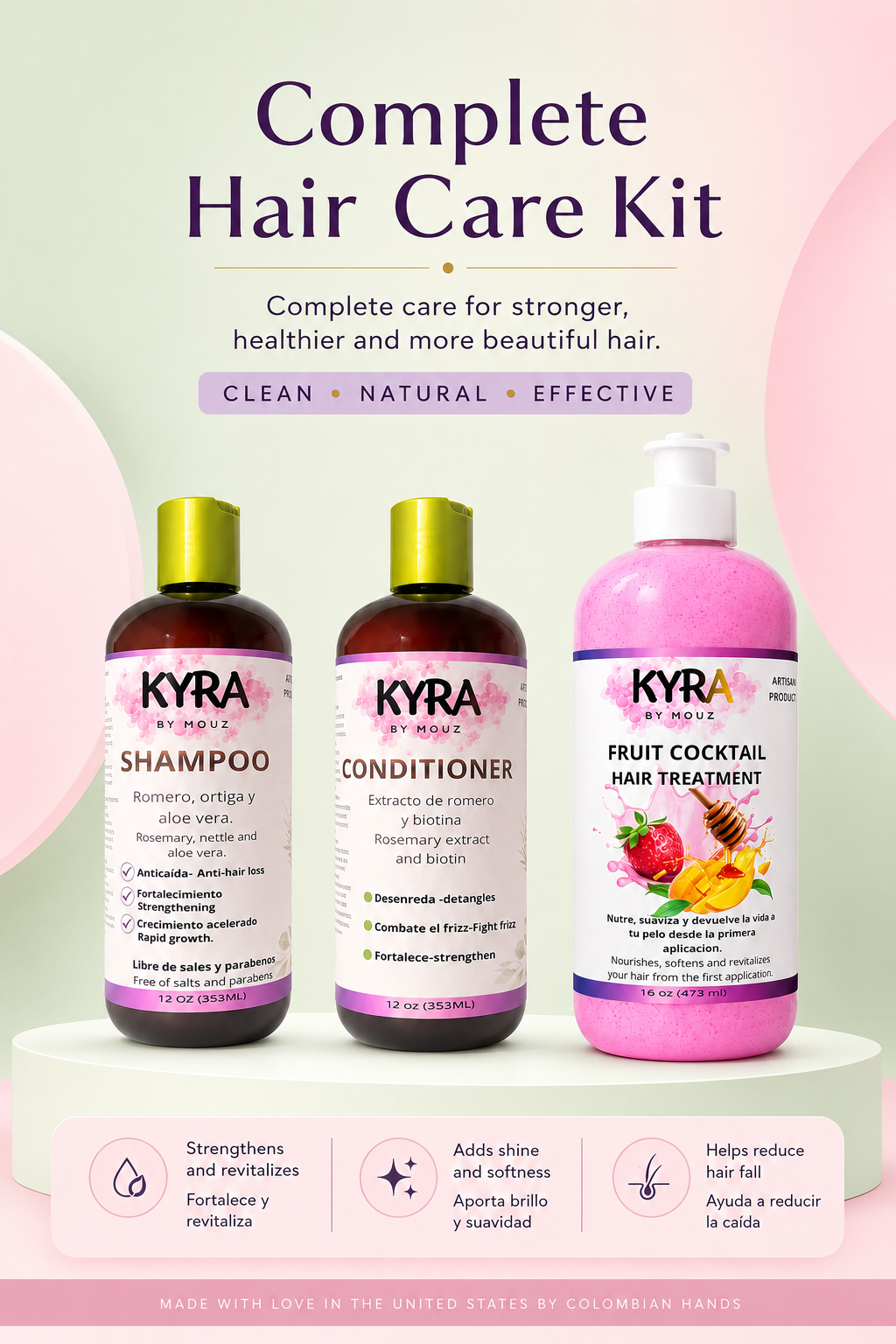 COMPLETE HAIR GROWTH AND HYDRATION KIT