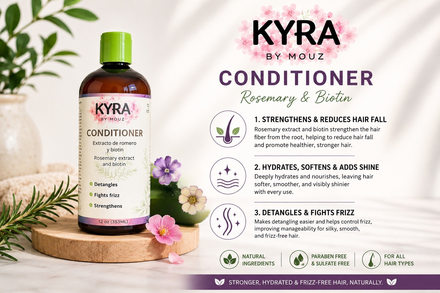 ROSEMARY AND BIOTIN CONDITIONER