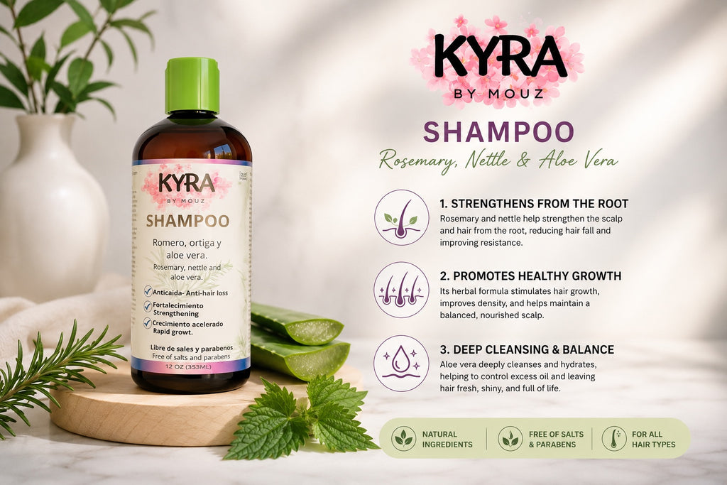 ROSEMARY, NETTLE, AND ALOE VERA SHAMPOO